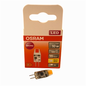 LED ovnpære med G4 Halogen Sokkel 12V universal.